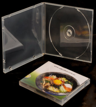 10mm Single PP short DVD case (Super clear)